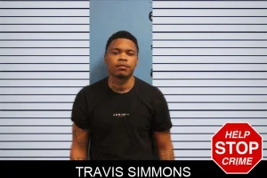 Travis Simmons mugshot