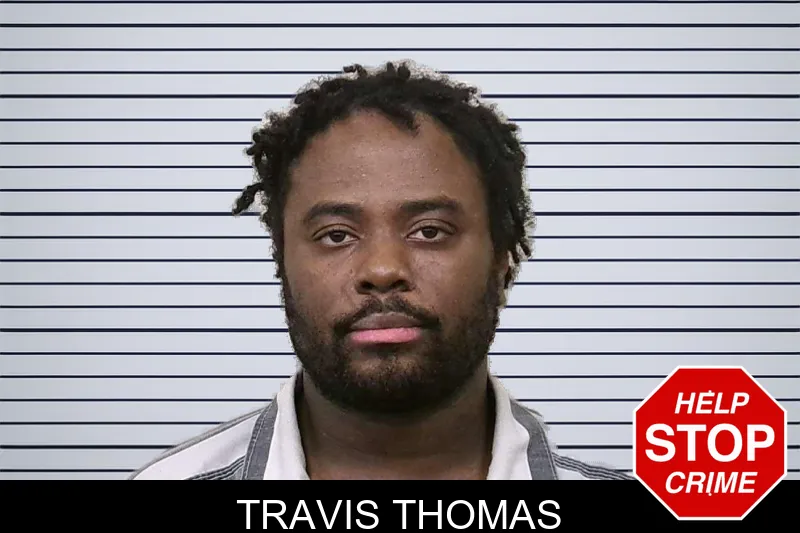 Travis Thomas mugshot