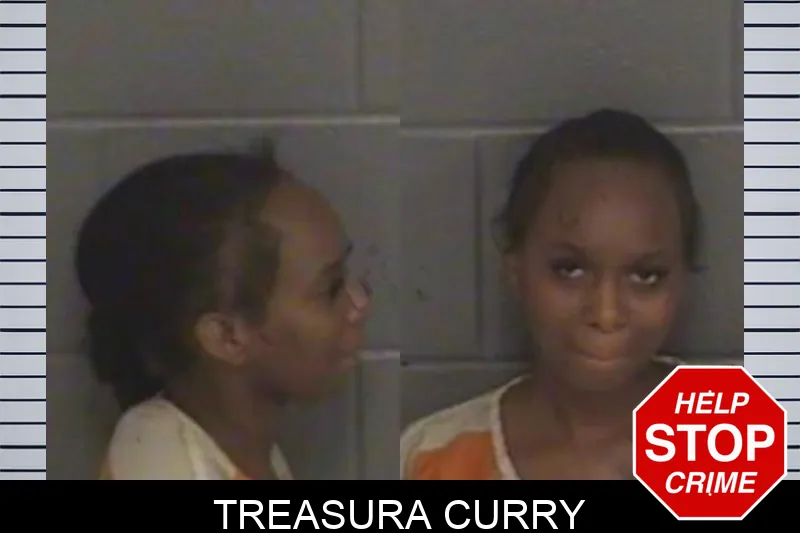 Treasura Curry mugshot