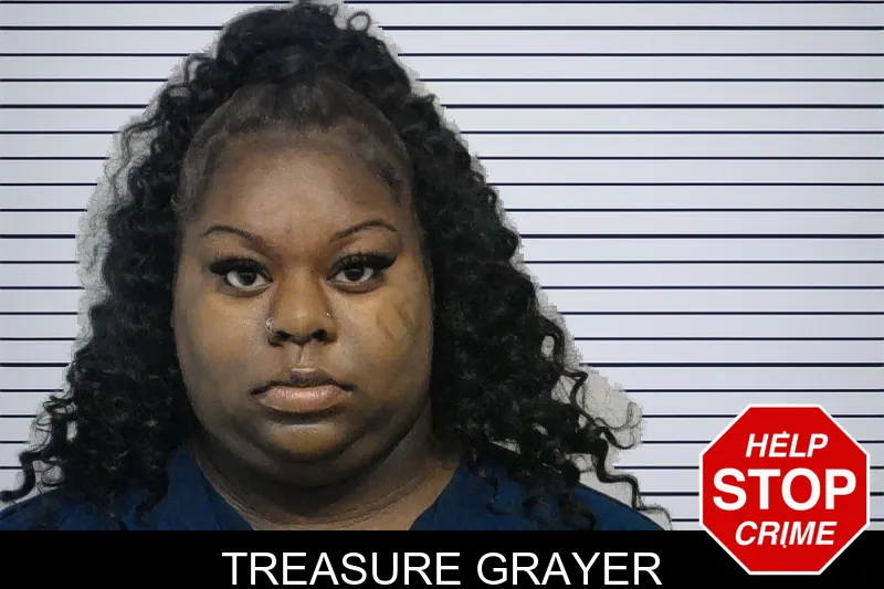 Treasure Grayer mugshot