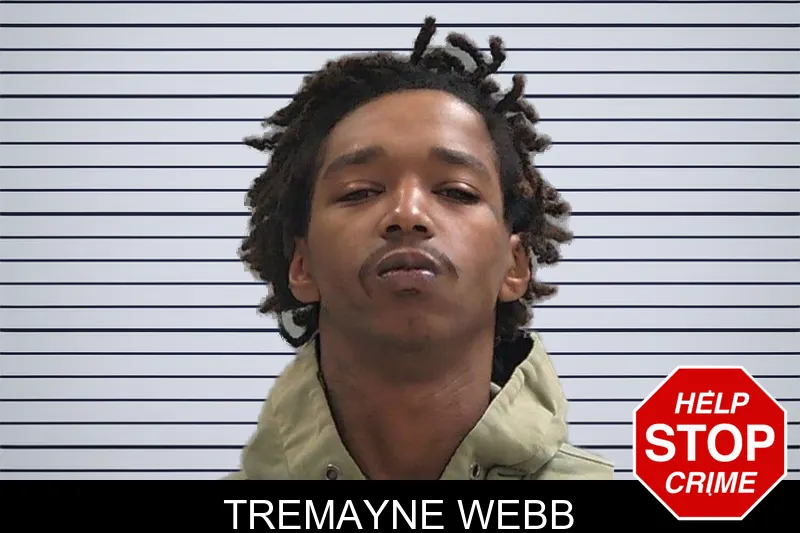 Tremayne Webb mugshot