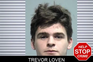 Trevor Loven mugshot