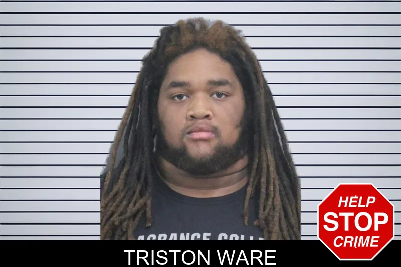 Triston Ware mugshot