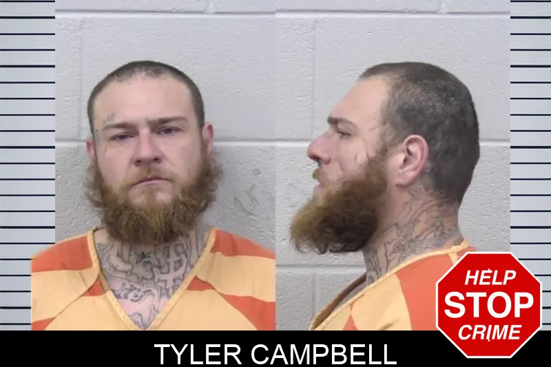 Tyler Campbell Mugshots