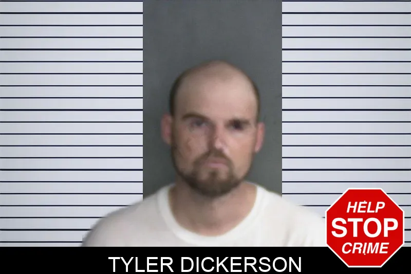 Tyler Dickerson mugshot