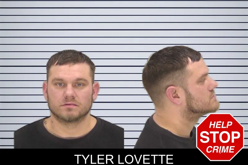 Tyler Lovette mugshot