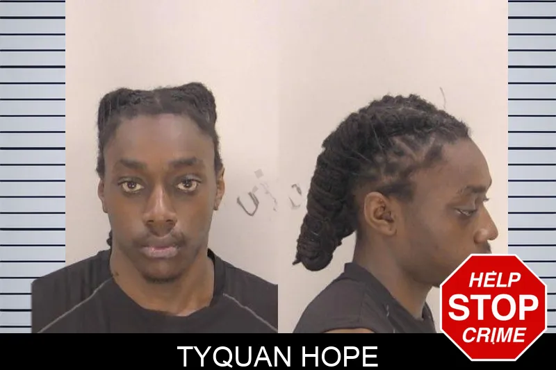 Tyquan Hope Mugshots