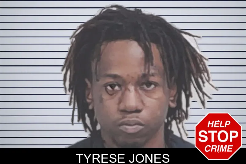 Tyrese Jones Mugshots