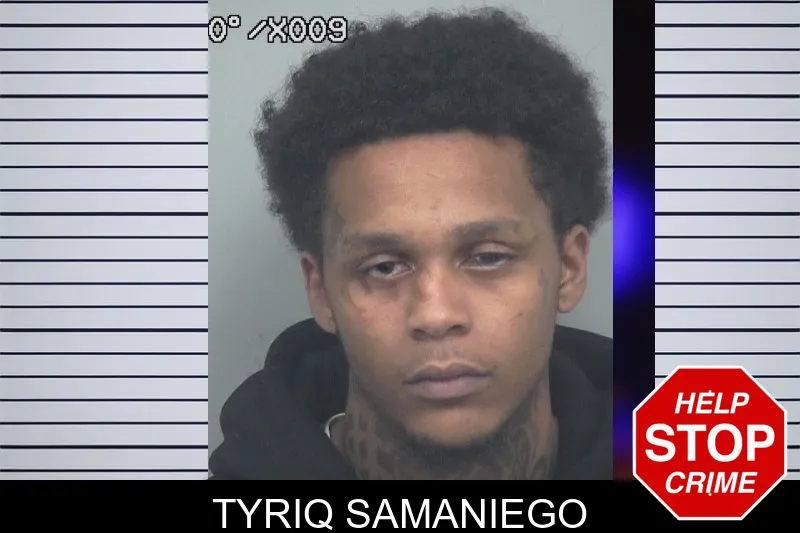 Tyriq Samaniego mugshot