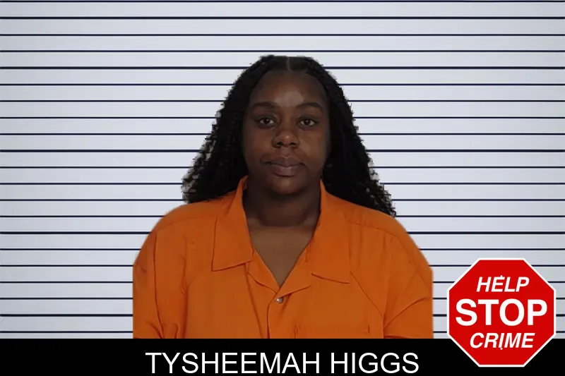 Tysheemah Higgs mugshot