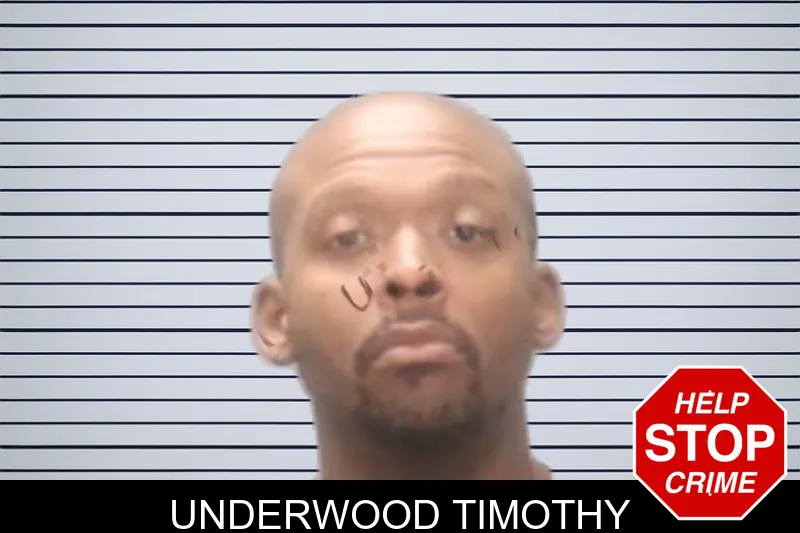 Underwood Timothy mugshot