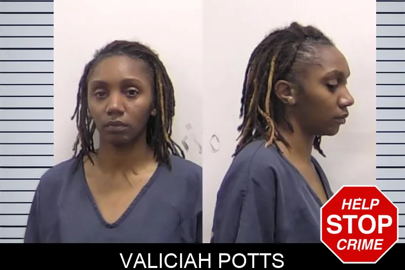 Valiciah Potts Mugshots