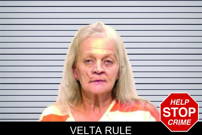 Velta Rule mugshot