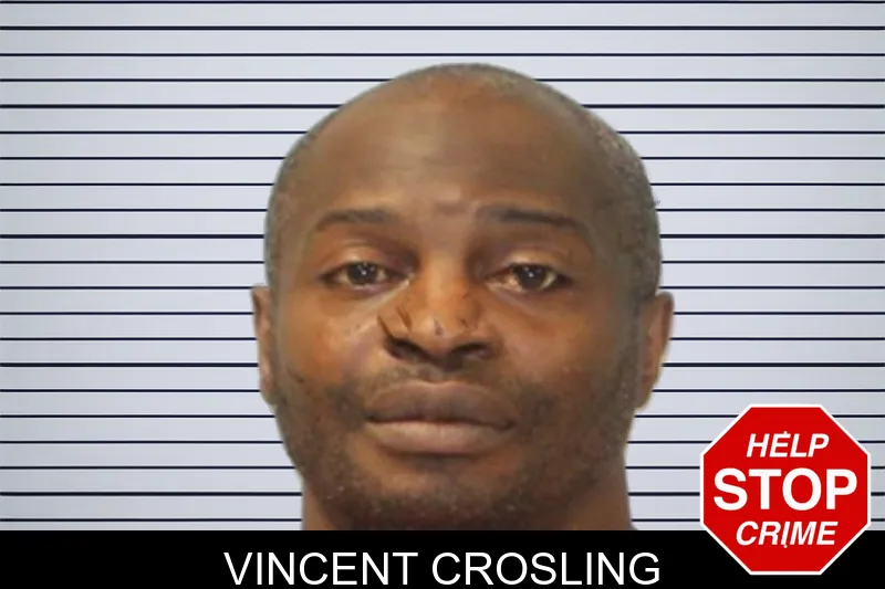 Vincent Crosling Mugshots