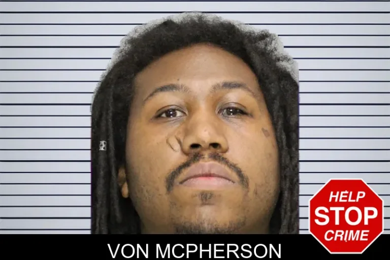 Von McPherson mugshot – Cobb County , Georgia Von McPherson