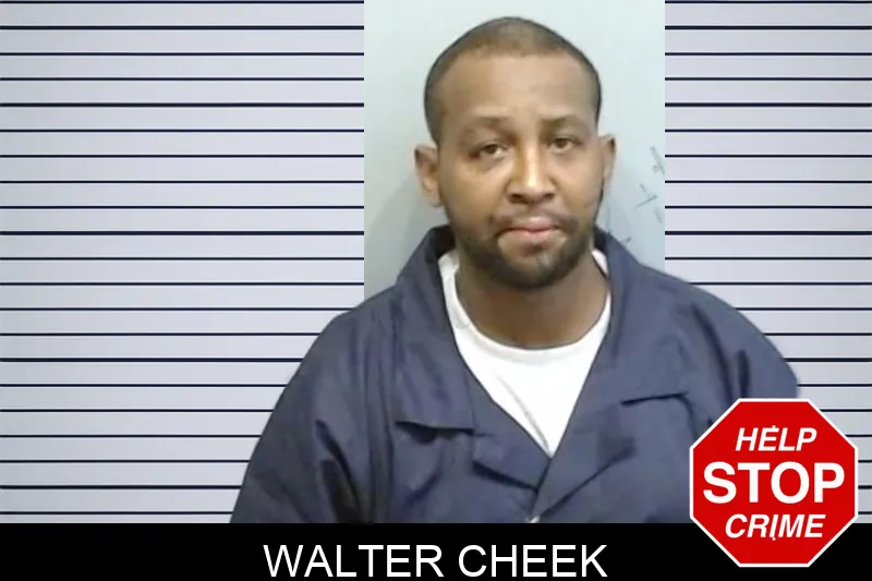Walter Cheek mugshot