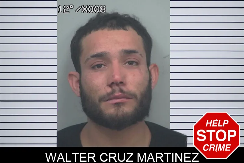 Walter Cruz Martinez Mugshots