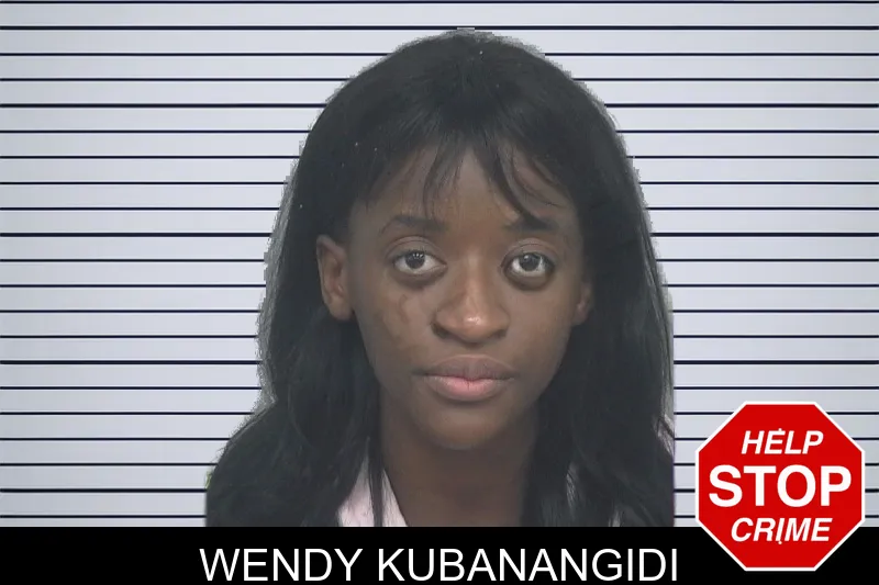 Wendy Kubanangidi mugshot