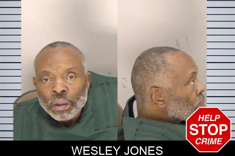 Wesley Jones mugshot