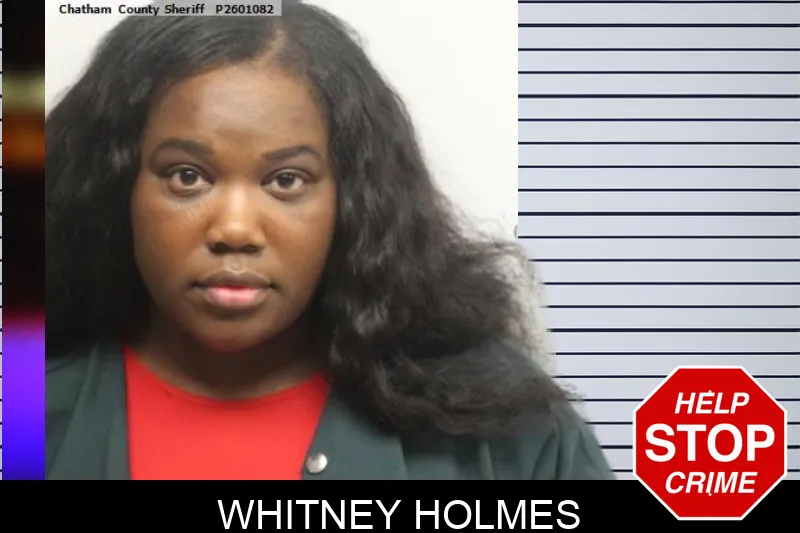 Whitney Holmes Mugshots