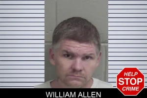 William Allen mugshot