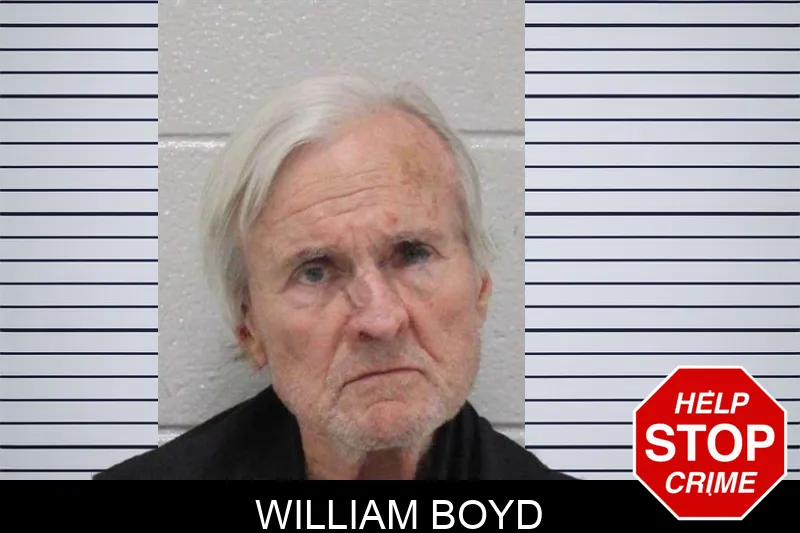 William Boyd mugshot