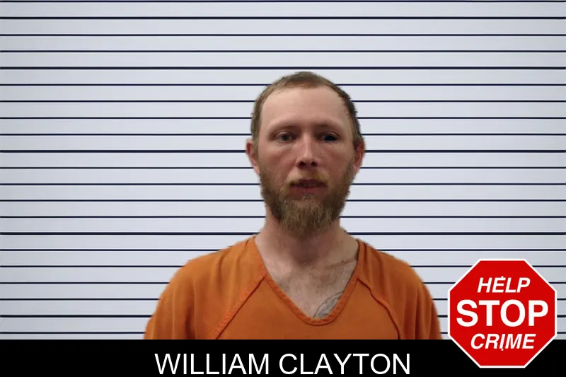 William Clayton mugshot