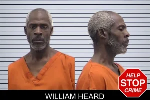William Heard mugshot