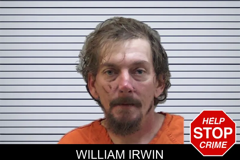 William Irwin mugshot