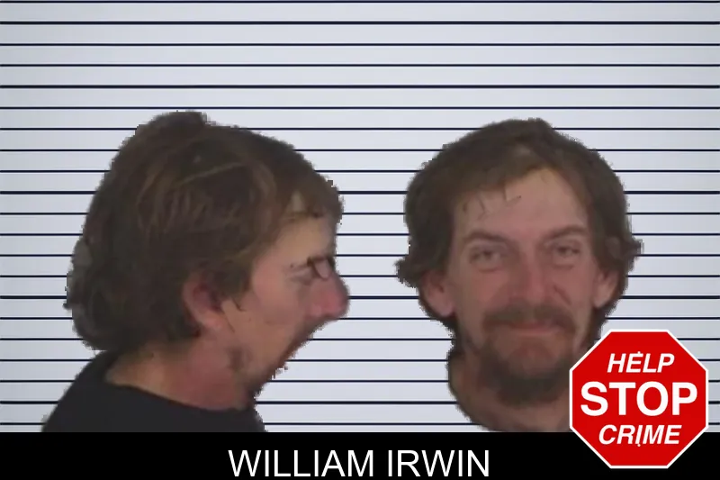 William Irwin mugshot