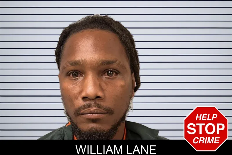 William Lane mugshot