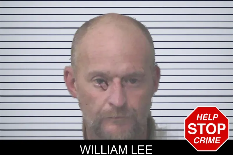 William Lee mugshot