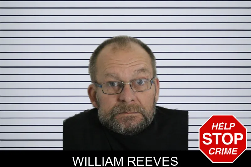 William Reeves mugshot