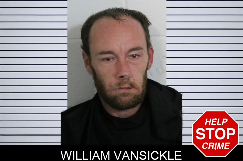 William Vansickle mugshot