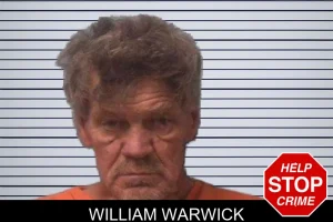 William Warwick mugshot