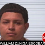 William Zuniga Escobar mugshot