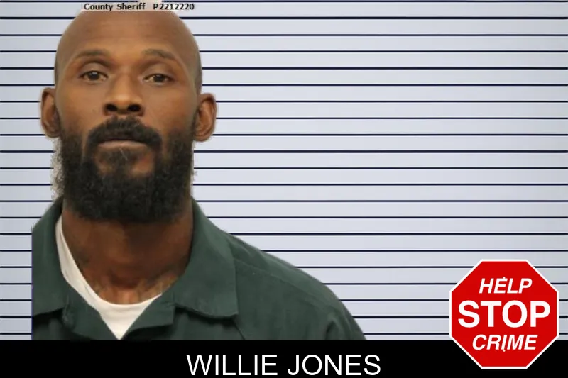Willie Jones mugshot