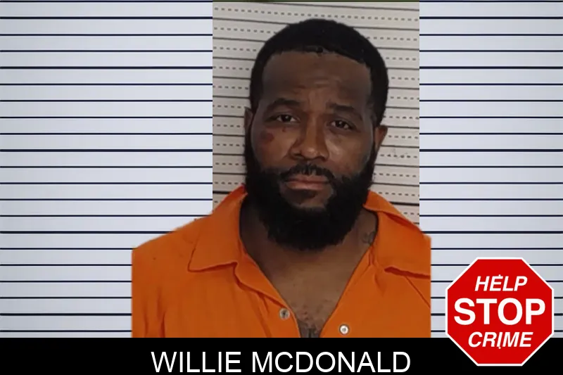 Willie McDonald Mugshots