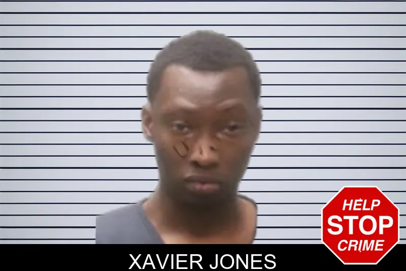 Xavier Jones mugshot