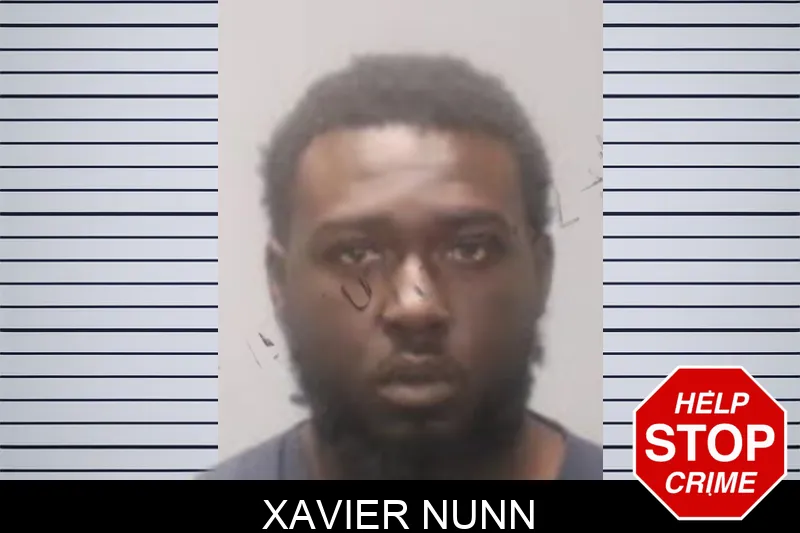 Xavier Nunn mugshot
