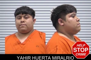 Yahir Huerta Miralrio mugshot