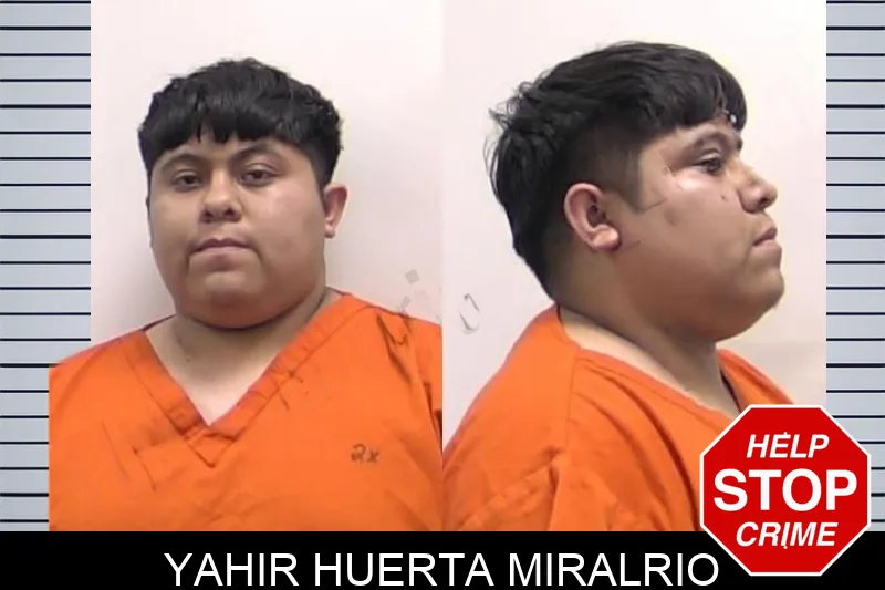Yahir Huerta Miralrio Mugshots