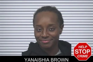 Yanaishia Brown mugshot
