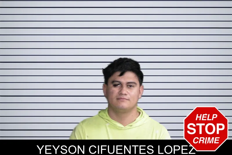 Yeyson Cifuentes Lopez mugshot