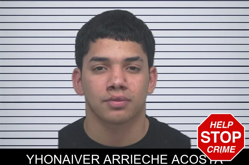 Yhonaiver Arrieche Acosta Mugshots