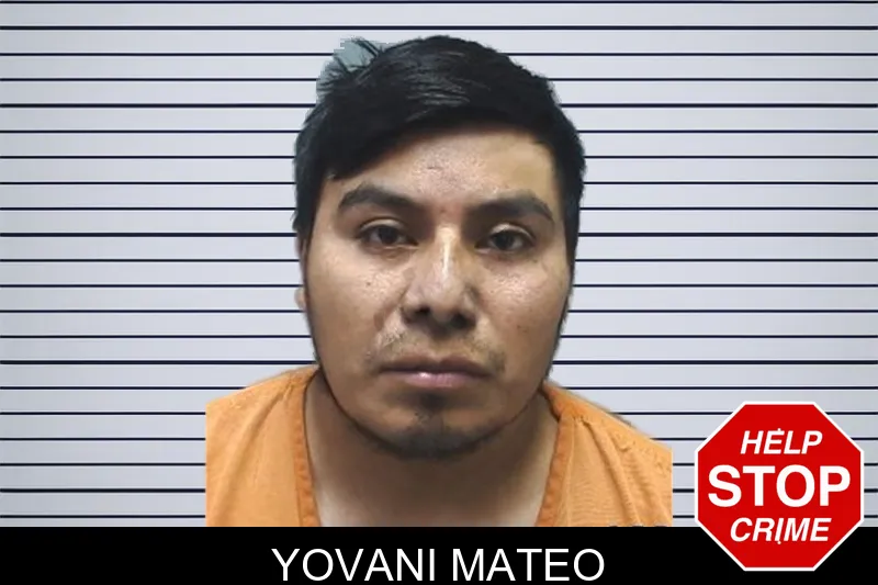 Yovani Mateo mugshot