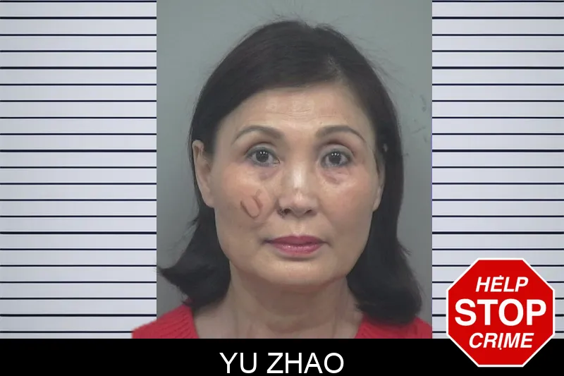 Yu Zhao mugshot