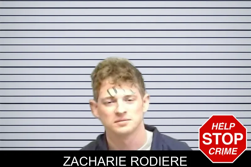 Zacharie Rodiere mugshot