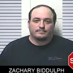 Zachary Biddulph Mugshots
