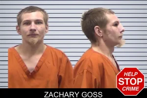 Zachary Goss mugshot
